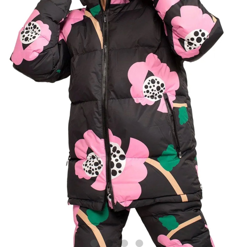 New with tags floral Roxy Rowley Ladies Puffer Ski Jacket - L